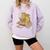 Cute Dragon Be Kind Stay Weird Read Books Comfort Colors Sweatshirt Crimson