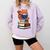 Cute Kawaii Kids Reading Books Glasses Red Panda Lover Comfort Colors Sweatshirt Crimson