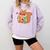 Cute Squirrel Reading A Book Lovers Anime Kawaii Women Kids Comfort Colors Sweatshirt Crimson