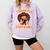 Cute Thanksgiving Teacher Librarian Thankful Reading Books Comfort Colors Sweatshirt Crimson
