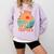 I Dig The 70s Aesthetic Nostalgia 1970's Retro 70s Party Comfort Colors Sweatshirt Crimson