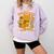 Easily Distracted By Cats And Books Cute Cat Book Lover Comfort Colors Sweatshirt Crimson