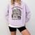 Easily Distracted By Plants Cats & Books Planting Gardening Comfort Colors Sweatshirt Crimson