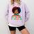 Education Is Freedom History Girl Women Book Lover Comfort Colors Sweatshirt Crimson