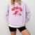 Enchanted Mesa Plateau Nostalgia Comfort Colors Sweatshirt Crimson