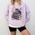 Fantasy Drama Tragedy Cute Cat Book Lover Readers Librarians Comfort Colors Sweatshirt Crimson