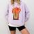 Flames And Lighter Costume For Matchbook Lovers Comfort Colors Sweatshirt Crimson