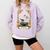 Floral Tarot Card The Reader Skeleton Reading Book Comfort Colors Sweatshirt Crimson Floral Tarot Card The Reader Skeleton Reading Book Comfort Colors Sweatshirt Crimson