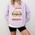 I Was Forced To Put My Book Down And Rejoin Society Book Comfort Colors Sweatshirt Crimson