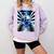 Frutiger Aero Aesthetic Tech Checkered Room Orb Sky Comfort Colors Sweatshirt Crimson