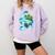 Frutiger Aero Comfort Colors Sweatshirt Crimson