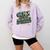 Gen X Lots Of Memories No Evidence Nostalgia Throwback Quote Premium Tri-Blend Comfort Colors Sweatshirt Crimson