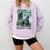 Godzilla Ocean Scene Comic Book Illustration Movie Monster Comfort Colors Sweatshirt Crimson