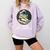 Good Book Is Out Of This World Space Reading Lover Comfort Colors Sweatshirt Crimson