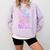 Good Girls Read Dirty Books Apparel Comfort Colors Sweatshirt Crimson
