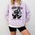 Good Girls Read Spicy Skeleton Book Club Comfort Colors Sweatshirt Crimson
