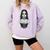 Gothic Goth Girl Woman Movie Book Art Comfort Colors Sweatshirt Crimson