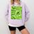 Green Comic Book Green Graphic Comfort Colors Sweatshirt Crimson
