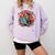 Grim Reaper Reads a Book Comfort Colors Sweatshirt Crimson