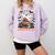Haunted By My TBR Boo Halloween Book Lover Librarian Comfort Colors Sweatshirt Crimson