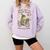 On My Way To Hoard Books And Cause Chaos Tom Foolery Comfort Colors Sweatshirt Crimson