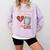 Horror Book Club Creepy Reader Gothic Fiction Thriller Fan Comfort Colors Sweatshirt Crimson