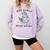Hot Girls Read Books Bookish Booklover Christmas Comfort Colors Sweatshirt Crimson