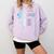 Id Rather Be Reading Book Librarian Men Women Kids Comfort Colors Sweatshirt Crimson