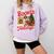 I'm Booked For The Holidays Christmas Reading Bookworm Xmas Comfort Colors Sweatshirt Crimson