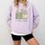 I'm Booked Tonight Cozy Floral Book Lover Graphic Comfort Colors Sweatshirt Crimson
