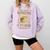 It's Not Hoarding If It's Books Book Lover Graphic Comfort Colors Sweatshirt Crimson