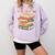 Its Okay Not To Be Okay Mental Health Awareness Floral Books Comfort Colors Sweatshirt Crimson
