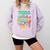 Joke 90s Please Be Patient With Me I'm From The 1900s Premium Tri-Blend Comfort Colors Sweatshirt Crimson