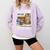 Just a Girl Who Loves Cats And Books Comfort Colors Sweatshirt Crimson