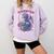 Just a Girl Who Loves Dragons And Books Comfort Colors Sweatshirt Crimson
