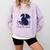 Just a Girl Who Loves Dragons And Books Fantasy Comfort Colors Sweatshirt Crimson