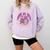 Just A Girl Who Loves Dragons And Books Fantasy Dragon Comfort Colors Sweatshirt Crimson