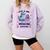 Just A Girl Who Loves Dragons And Books Lover Reading Book Comfort Colors Sweatshirt Crimson