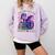 Just a Girl Who Loves Dragons And Books Reading Comfort Colors Sweatshirt Crimson