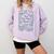 Just One More Chapter Blue Book Lover Reading Quote Comfort Colors Sweatshirt Crimson