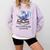 Just One More Chapter Book Dragon Reading Book Lover Bookish Comfort Colors Sweatshirt Crimson