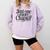 Just One More Chapter Book Lover Quote Reading Comfort Colors Sweatshirt Crimson