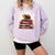 I Just Really Like Turtles And Books OK Turtle Reading Comfort Colors Sweatshirt Crimson