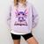 Kawaii Axolotl Cute Axolotls Reading Book Comfort Colors Sweatshirt Crimson