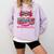 Kawaii Axolotl Readsolotl Book Lover Reading Bookworm Girls Comfort Colors Sweatshirt Crimson