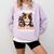 Kawaii Feline Book Reading Read Books Pet My Calico Cat Men Women Comfort Colors Sweatshirt Crimson