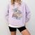 Koala Reading Book Pajama Sleep Comfort Colors Sweatshirt Crimson