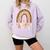 Leopard Teacher Wild About Reading Books Reader Librarian Comfort Colors Sweatshirt Crimson