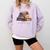Let The Adventures Begin Book Lovers Magical Whimsical Art Comfort Colors Sweatshirt Crimson