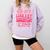 Librarian Assistant Shirt Books Reader Library Assistant Comfort Colors Sweatshirt Crimson